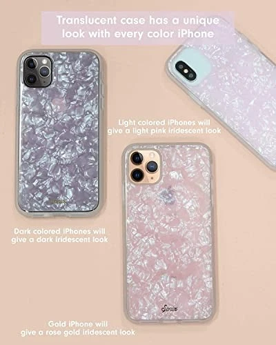 Phone Case for iPhone 13 Pro Max / iPhone 12 Pro Max Tort - Pink Pearl Tort - Picture 5 of 7