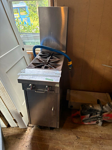 Southbend P16C-X Natural Gas Floor Fryer 1 Pot Open Pot 45,000 BTU Casters