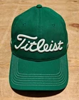 NWOT Titleist Pro V1 FootJoy green golf strapback adjustable hat cap One Size