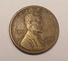 1926-S Lincoln Wheat Cent San Francisco Mint Fine