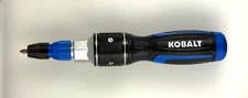 Kobalt Ratcheting Multi-Bit Screwdriver - Tool Only 64750