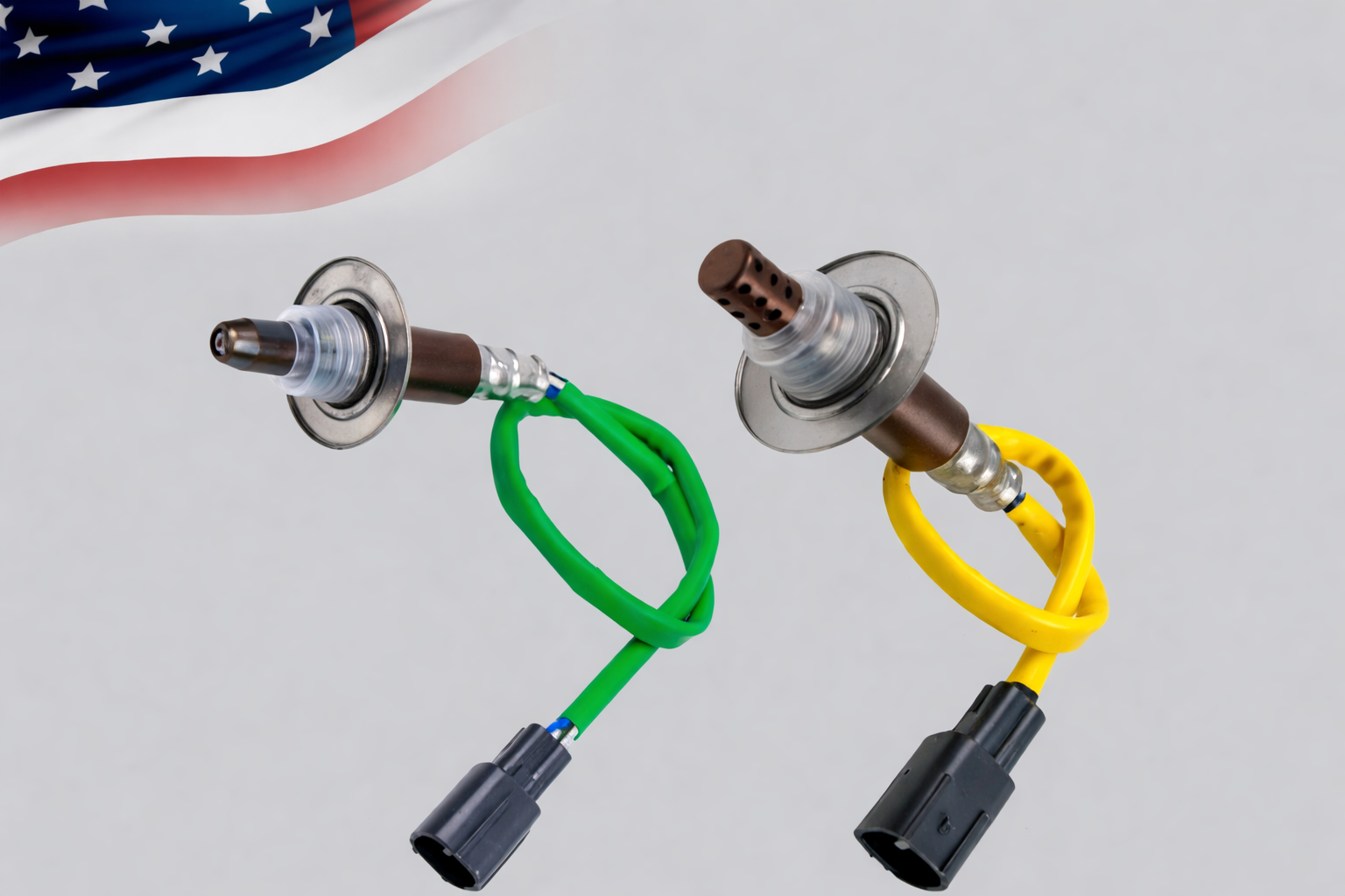 2PCS Up+Downstream Oxygen O2 Sensor OEM For Subaru Impreza Forester XV Crosstrek