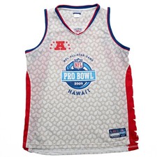 Reebok NFL Pro Bowl 2009 Hawaii All Star Game Basketball Jersey Mens L