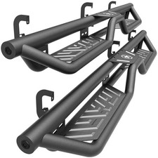 Double Cab Running Boards Side Steps Compatible for 2007-2018 Chevy Silverado