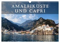 "Calendar 2027 · US Version · Amalfi Coast And Capri (Wall Calendar 2027 17\" × 12"