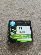 EXP February 2024 - Genuine HP 67XL High Yield Tri-Color Ink Cartridge 3YM58AN 