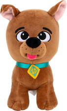 Jazwares Warner Bros. 8-Inch Scooby-Doo Plush - Super-Soft and Huggable Plush To