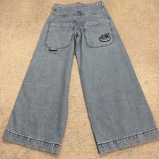 JNCO 101 Twin Cannon Classics Wide Leg Baggy Jeans Mens 28x30 Antique Wash Skate