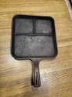 Vintage Wagner Ware Sidney O Cast Iron Bacon and Egg Breakfast Skillet 1101