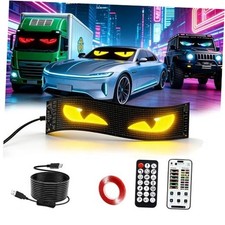 LED Devil Eye Lights for Windshield, 14.72x3.62 Inch - Single full panel