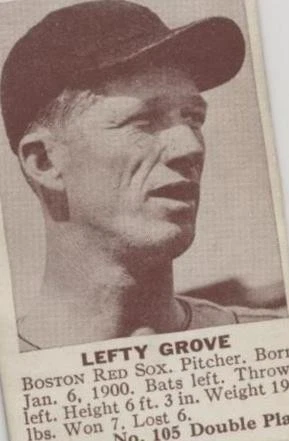 1941 Double Play - Lefty Grove #105 for sale | eBay