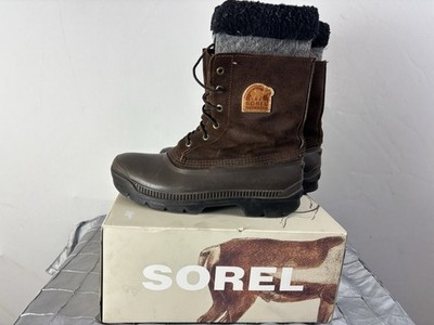 Sorel Caribou WP Boots Men s 11 Buff Chamois Waterproof Insulated NM1000