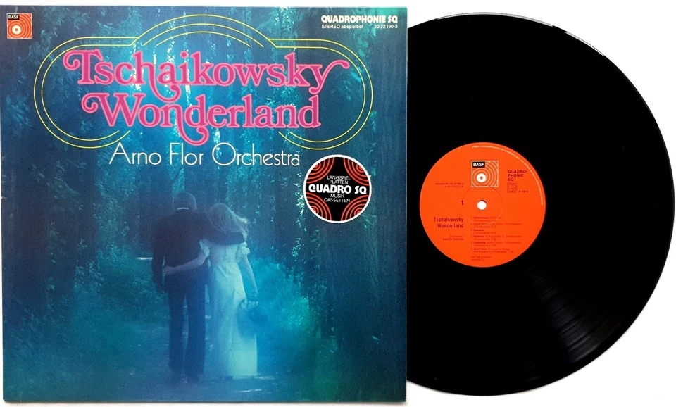 Arno Flor Orchestra–Tschaikowsky Wonderland LP 1974 Germany Quadraphonic - Image 2 of 3