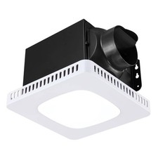 Vevor 80-110-130 CFM Ceiling Bathroom Exhaust Fan with LED Light