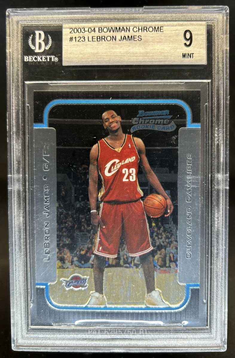 Bowman LeBron James Basketball Sports Trading Cards & Accessories