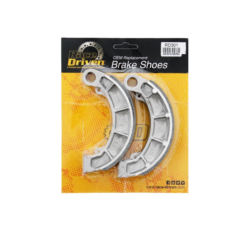 Zapatas de freno delanteras y traseras Fourtrax Rancher 2005 Honda TRX350TE TRX350 ES 350 Foto 4 de 4