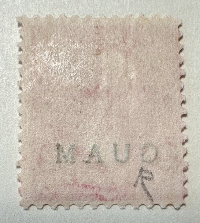 Guam #2 1899 Mint LH - Image 2 of 2
