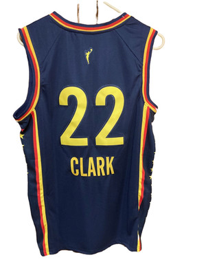 Caitlin Clark #22 Indiana Fever Stitched Blue Jersey Adult Size Large