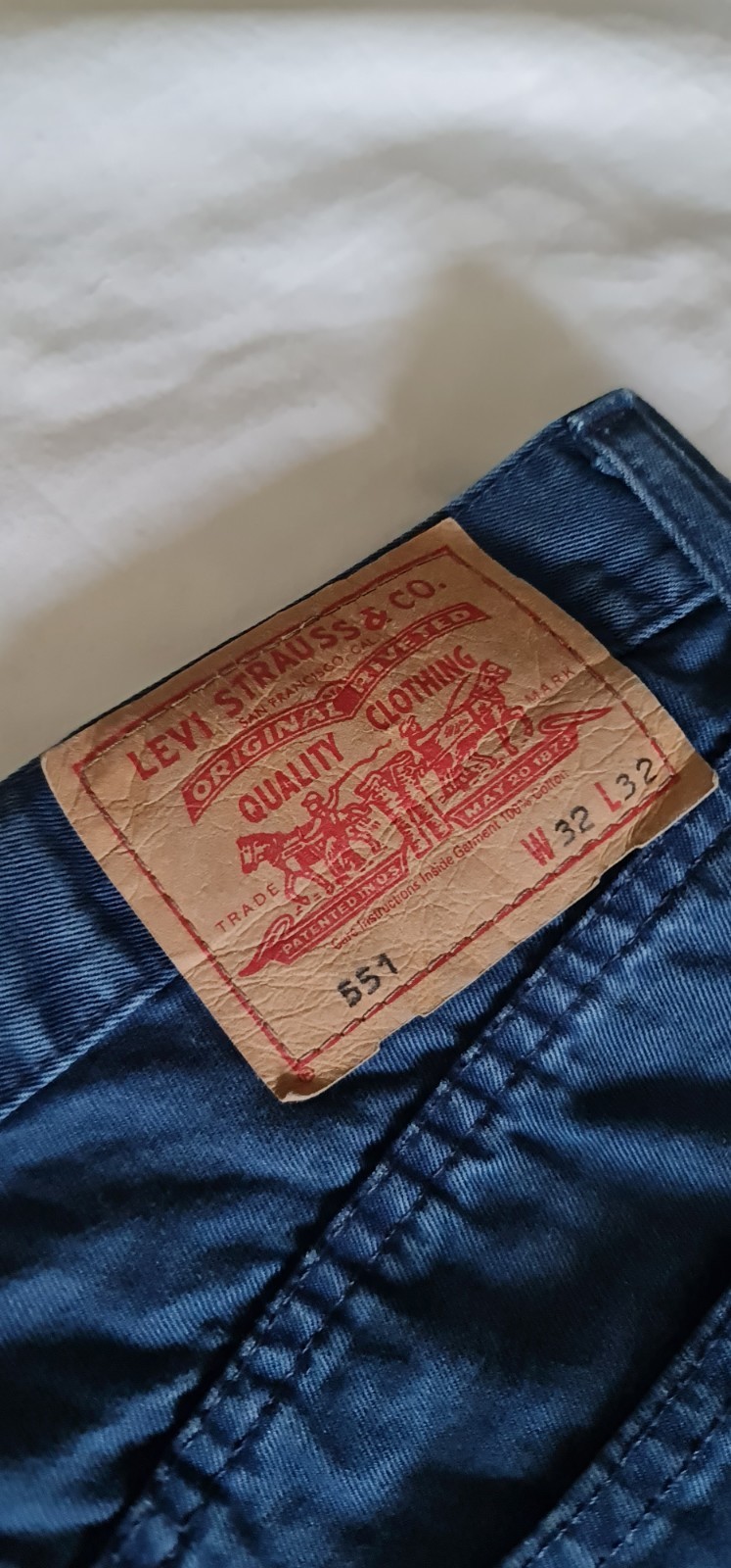 'Extremely Rare Sample Garment' Prototype Levi's … - image 9