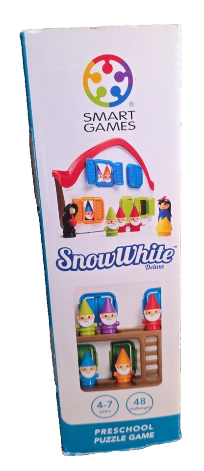 Snow White Deluxe Puzzle Game Smart Games 4-7 years 1 player 48 challenges NIB - Image 4 of 4