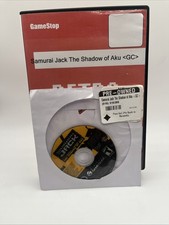 Samurai Jack: The Shadow of Aku Nintendo GameCube Disc Only Tested
