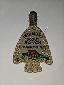 Boy Scout Philmont Scout Ranch Participant Arrowhead Patch