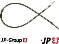 JP Group 1170306400 Seilzug FüR Feststellbremse Handbremsseil Bremsseil