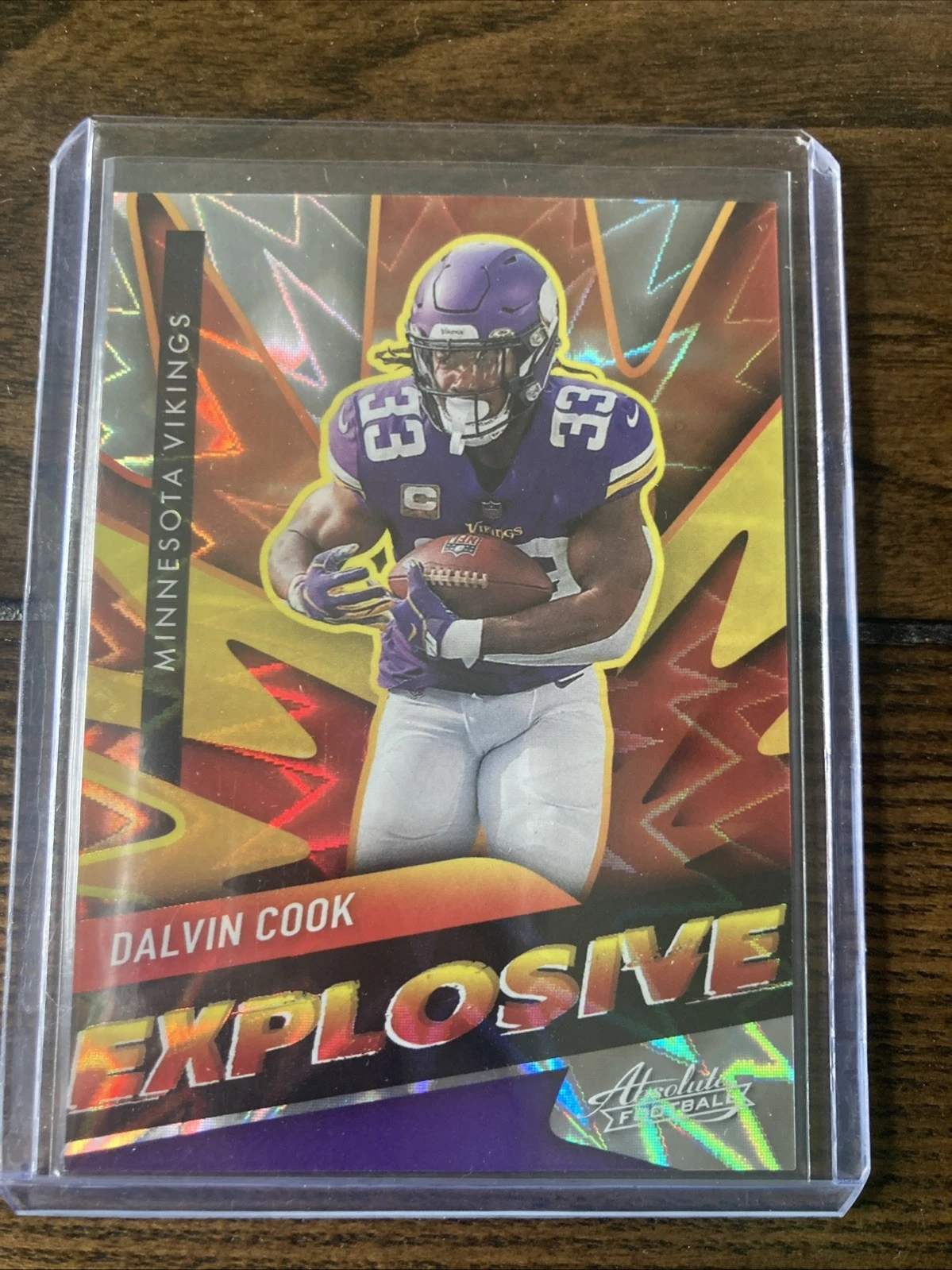2021 Panini Absolute - Explosive Dalvin Cook #E21