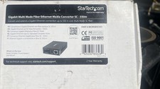 2 StarTech Gigabit Multi Mode Fiber Ethernet ...