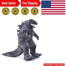 High-Quality Gray Godzilla Soft Toy - 12 Inch from 'Godzilla Vs Kong' Movie