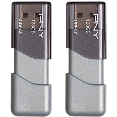 High-Speed 128GB USB 3.0 Flash Drive 2 Pack