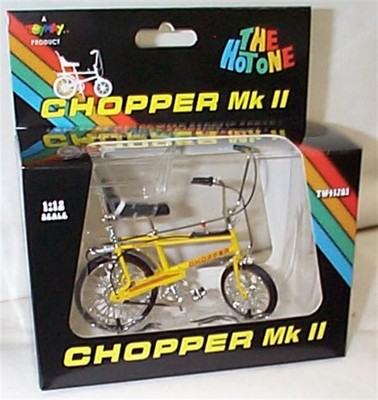 Chopper Mk11 Fahrrad - Fizzy Yellow 1:12 Diecast Modell TW41700 Toyway Neu in Box