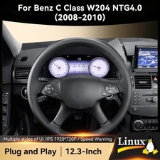 12.3" Digital Tacho Kombiinstrument F&uuml;r Mercedes-Benz C-Klasse W204 2008-2010