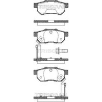 Triscan BremsbeläGe Bremsbelegsatz Hinten FüR Honda Jazz II