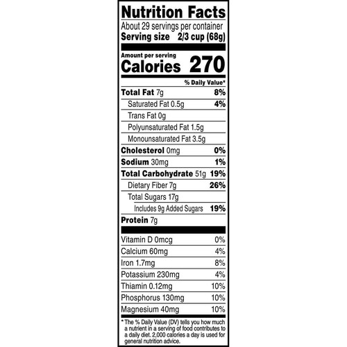 Quaker, Simply Granola, Oats, Honey, Raisins & Almonds 34.5 oz Each 2 Bags - 第 2/4 張圖片