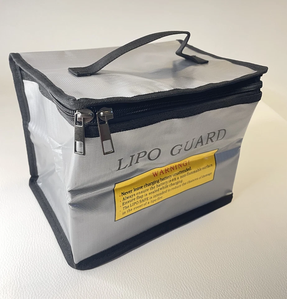 SAC LIPO BAG anti-feu inifugé charger batteries voitures RC safe 210x170x160mm - Photo 4/4