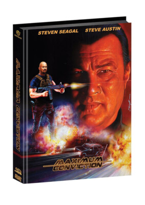 Maximum Conviction Mediabook Wattiert Cover C - Steven Seagal - Bren Foster