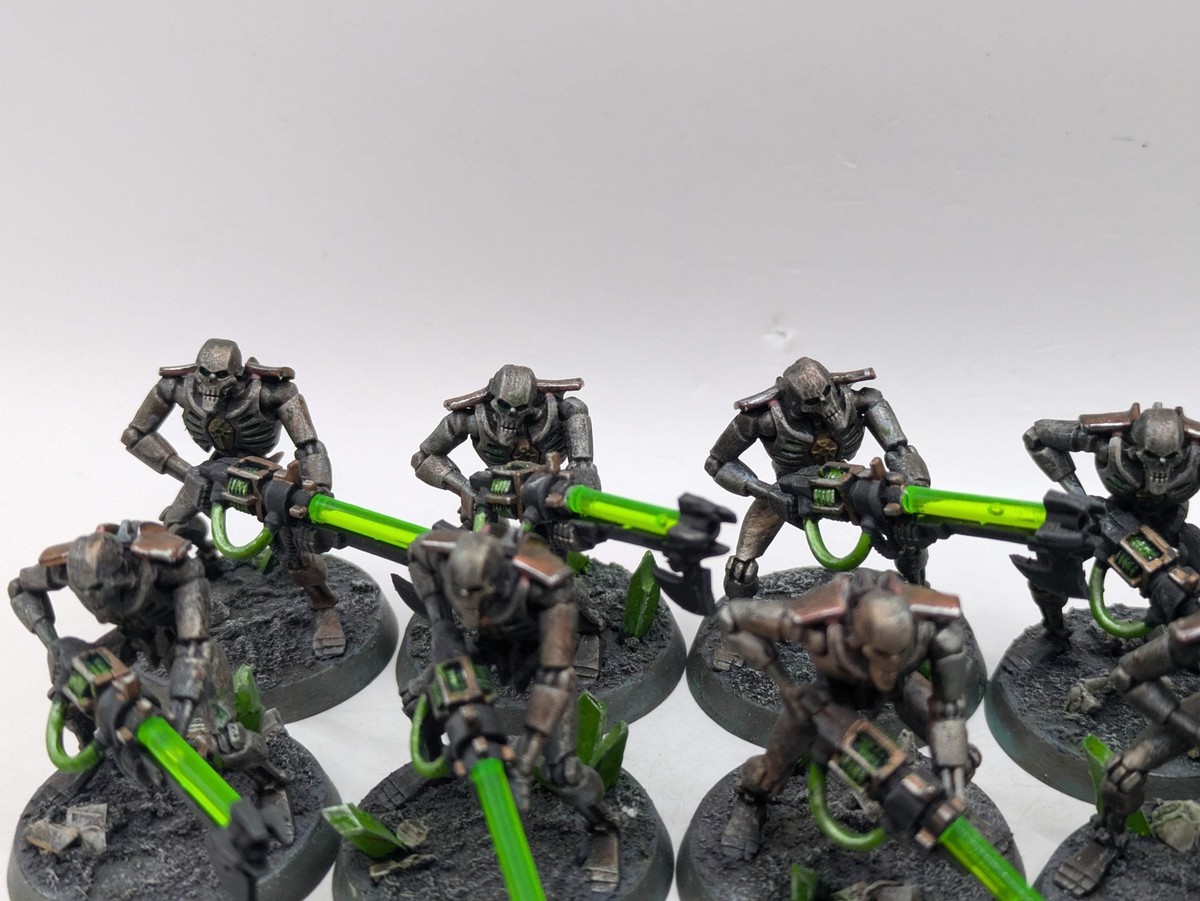 Warhammer 40k: Necron Warriors Old AJ007 | eBay UK