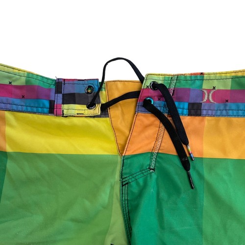 Hurley Youth 26/10 Phantom Board Shorts Colorblock 4 Way Stretch Swim Surf - Picture 5 of 16