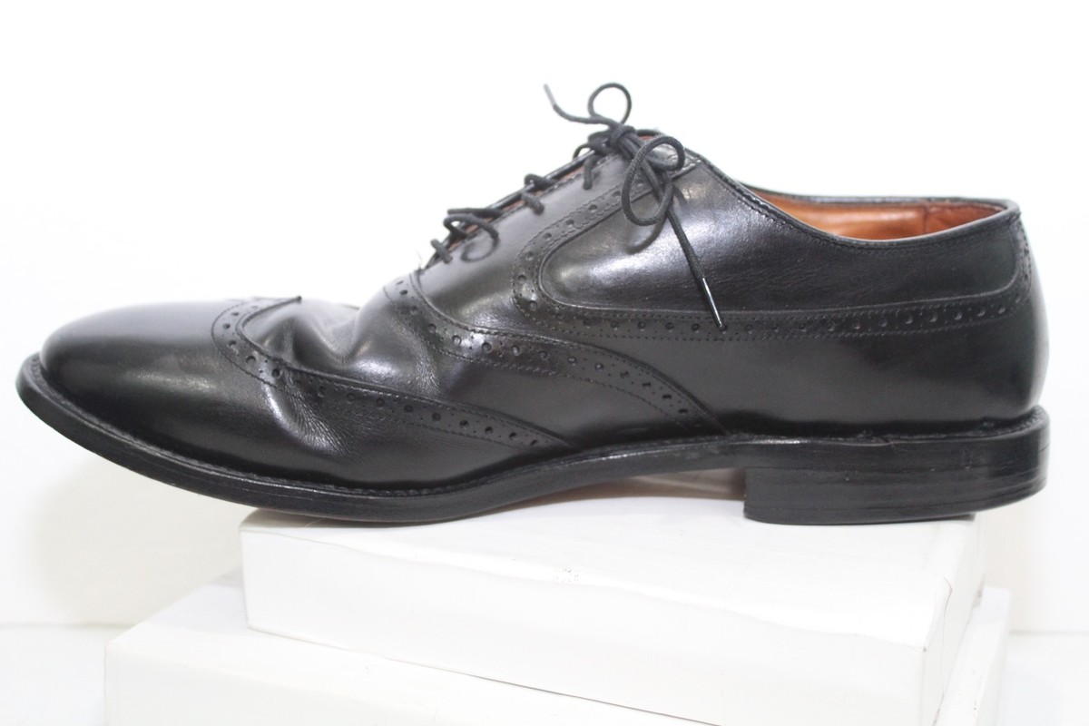 Allen Edmonds Birmingham Black Leather Oxford WingTip Dress  display picture 2