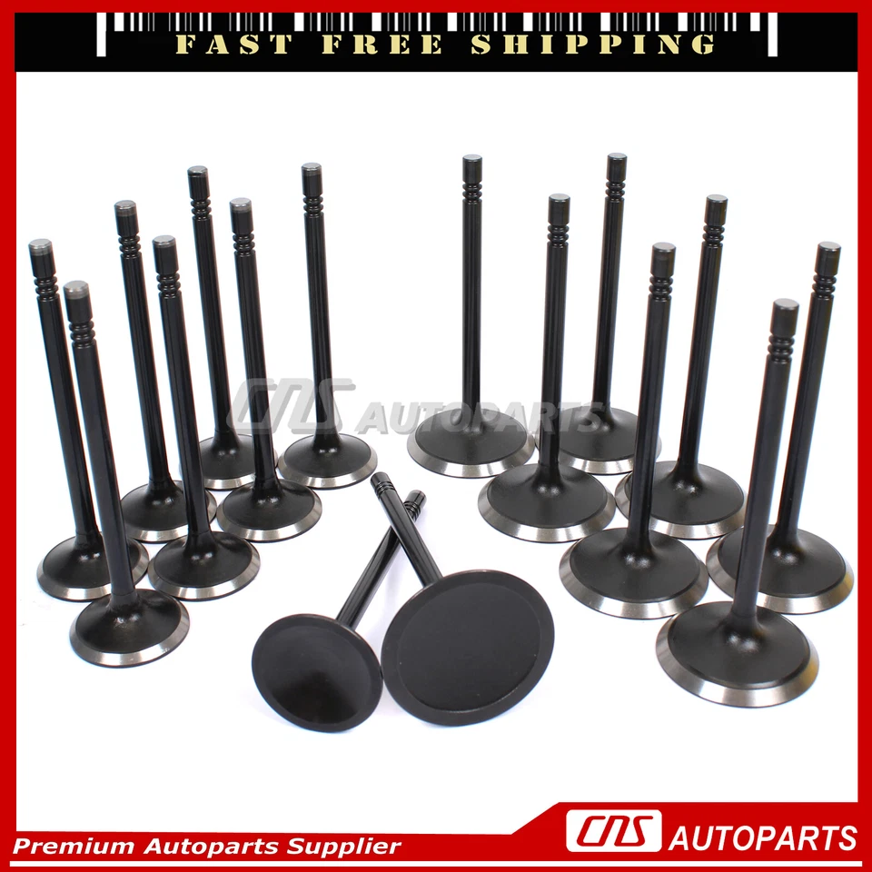 Intake Exhaust Valves For Dodge Ram Dakota Durango Chrysler Aspen Jeep 4.7L - Image 2 of 3