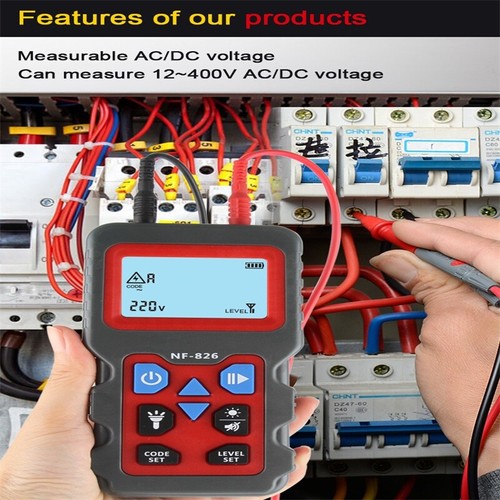 NF-826 Underground Cable Tester Locator Wire Tracker Detection Wall Electrical - Picture 7 of 12