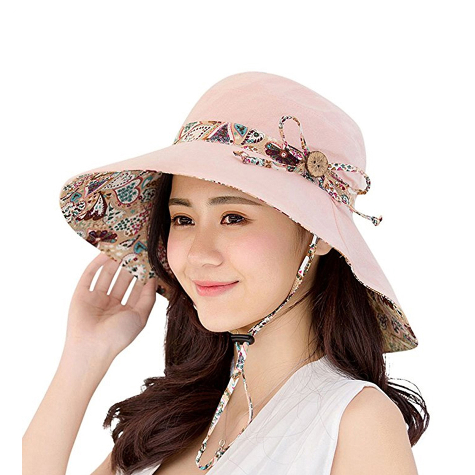 Bucket Hats Foldable Sweat Absorbing Reversible Foldable Cap Soft eBay