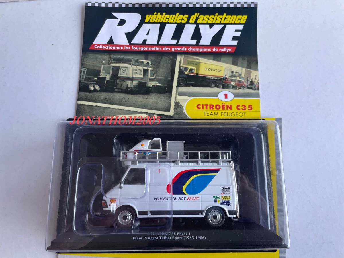 Neuf – Miniature IXO 1/43 – Citroën C35 Plateau Lohr – 1981 – Collection