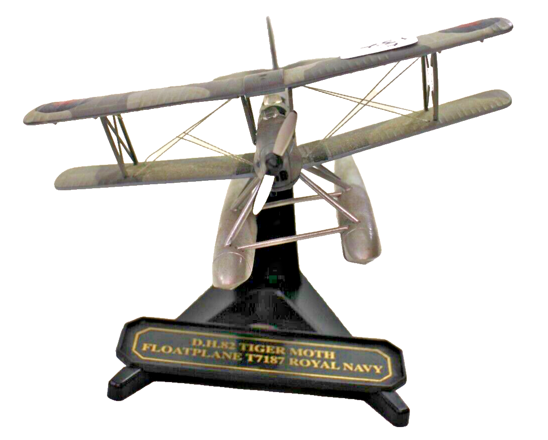 Oxford de Havilland DH 82 Tiger Moth 1/72 Scale Diecast Metal