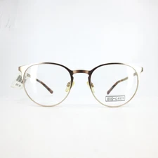 OTIS+GREY OG 9000 LG light Gold Round women Eyeglasses Frames 51-19-135