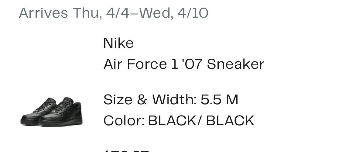 2018 Nike Air Force 1 '07 Low Triple Black Promo Sample 2018 Nike Air Force 1 '07 Low Triple Black Promo Sample