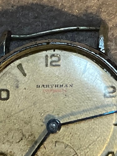 VINTAGE BARTHMAN WATCH ANTIMAGNETIC SOLO CASSA PER PARTI/RICAMBI - Foto 8 di 12