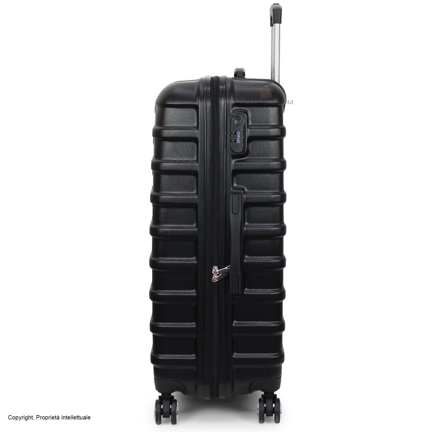 Set Valigie KONO 4 Pezzi | Trolley Rigido, Borsone E Borsa Toilette | Impermeabile E Con Blocco TSA - Foto 6