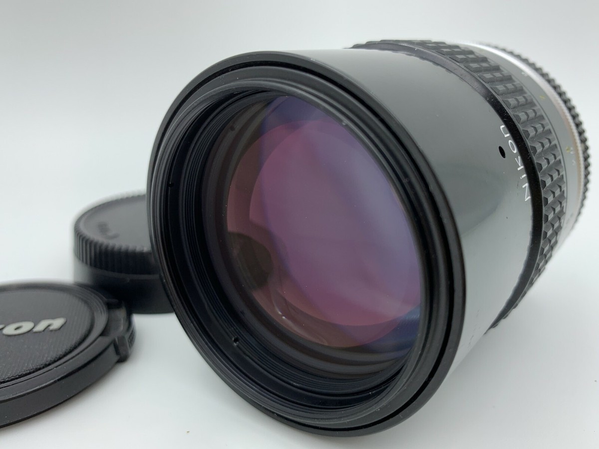 eb107】 Nikon Ai Nikkor 135mm F/2.8 MF Telephoto Lens From Japan
